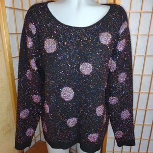 Apt 9, Glittery sweater,  NEW with tags, lg.